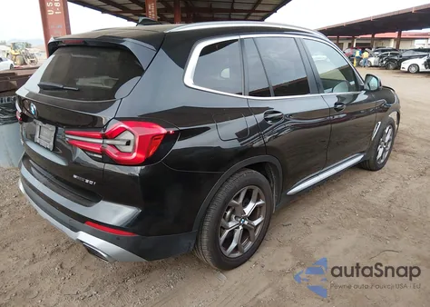 2024 BMW X3 Sdrive30I из США, поврежденный, VIN 5UX43DP00R9V84364